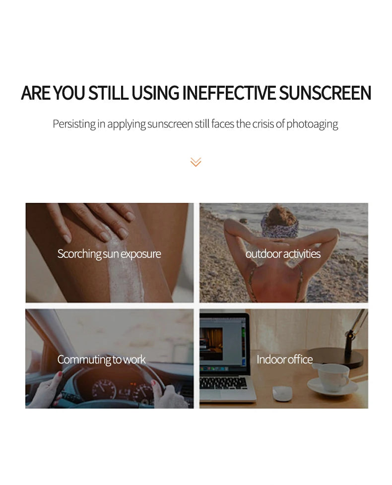 SPF50+ Sonnencreme Lotion Leicht Nicht Fettend UV-Schutz Gesichts- und Körper-Sonnenschutz Langanhaltend Feuchtigkeitsspendend Erfrischender Sonnenschutz