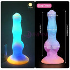 Leuchtende Tierdildos Pferd Realistischer Hundedildo Für Frauen Pferdehoden Monster Drachen-Analdildos Schöne Frauen Männer Sexspielzeug