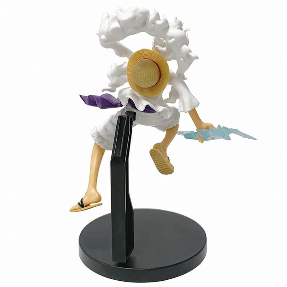 Anime ONE PIECE Figur Spielzeug 18cm Nika Monkey D Luffy Actionfiguren Puppen Pvc Modell Sammlerstatue Spielzeug Geschenk Auf Lager