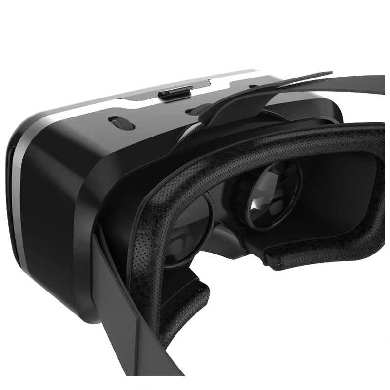 VR Shinecon 10.0 Helm 3D-Brille Virtual Reality Headset für Smartphones VR-Brille Videospiel Fernglas