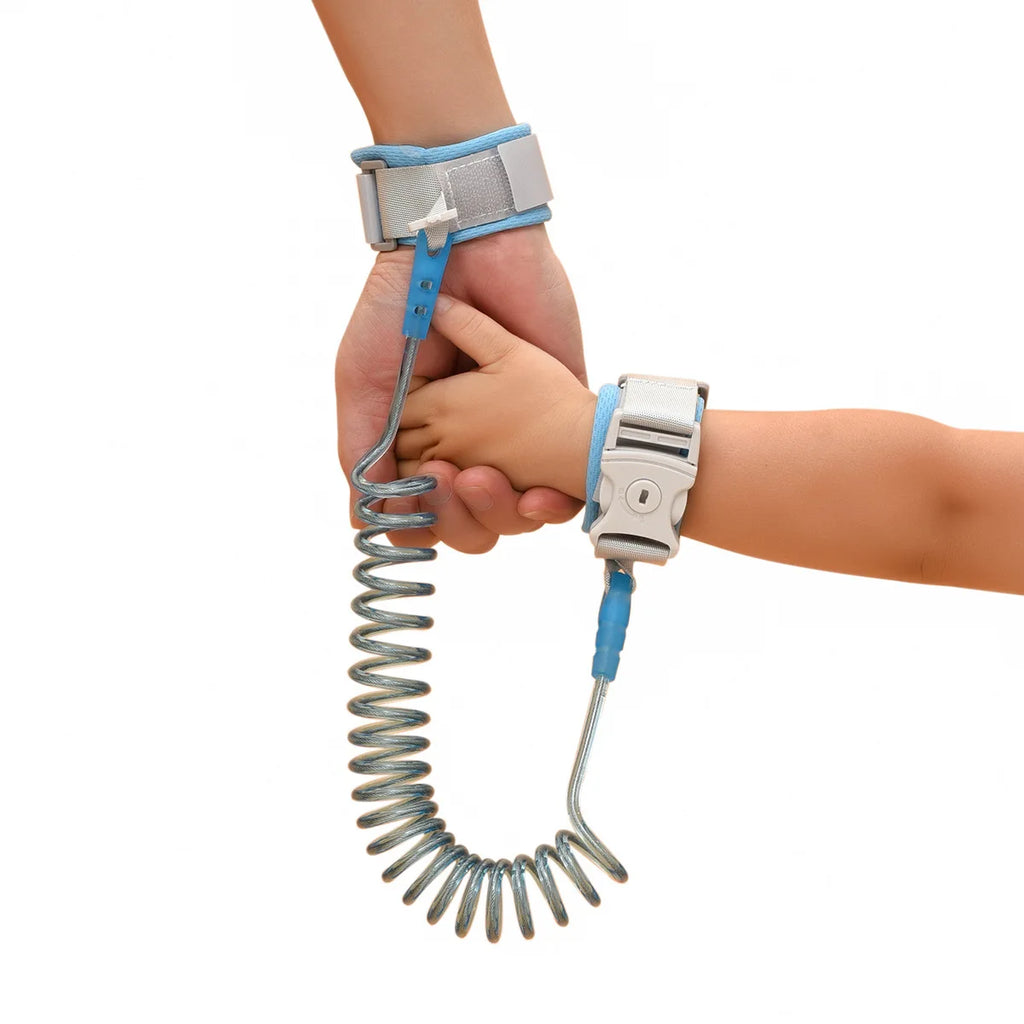 Babysicherheit 2M Anti-Verlust-Traktionsseil für Kinder Armband Schloss und Schlüssel Sicherheits-Traktionsgurt für Kinder Reisen Outdoor