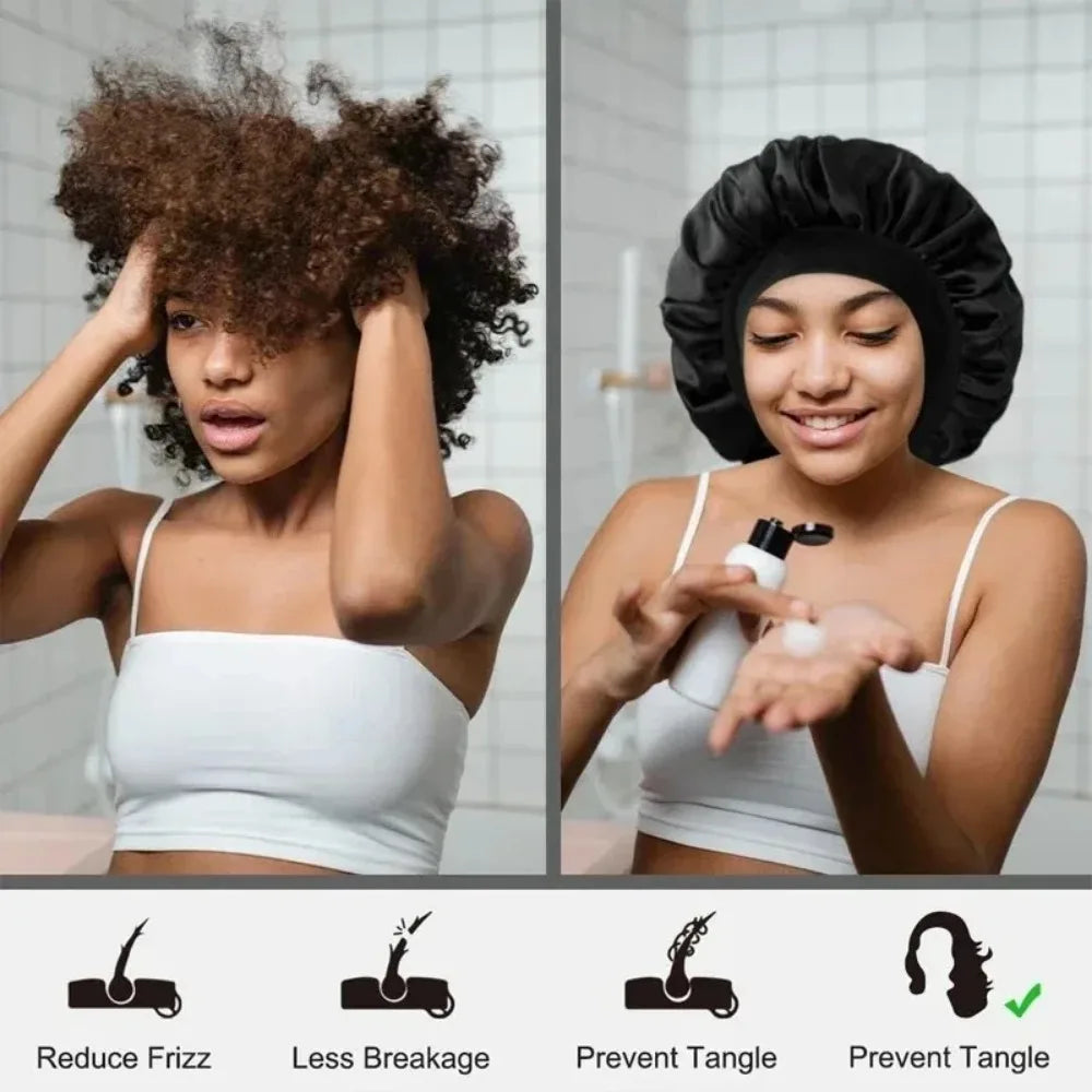 Hitzefreier Lockenstab Nachtmütze ohne Hitze Haarband faule Lockenwickler Stirnband Haarroller Schlafendes weiches Stirnband Haarstyling-Tools