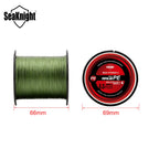 SeaKnight Brand 4-fach geflochtene Angelschnur 8-100LB Multifilament PE-Schnur 300M 500M 1000M Süßwasser Salzwasser Angeln Pesca