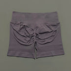 HISTELLO Impacts Shorts 4.5" Women Fitness Sports Biker Shorts Low Waist Gym Short Workout Scrunch Butt Yoga Seamless Leggings