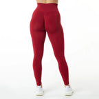 Amplify Mühelose Leggings für Damen, Push-Up-Booty-Leggings, Scrunch Butt, Stretch-Workout-Gym-Tights, Fitness, nahtlose Yogahosen