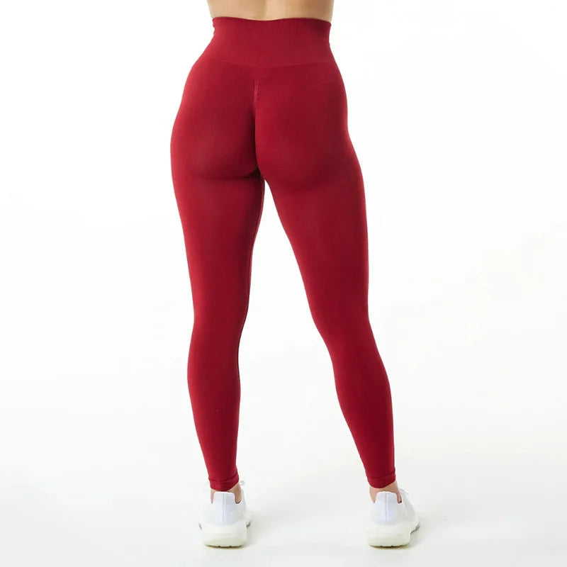 Amplify Mühelose Leggings für Damen, Push-Up-Booty-Leggings, Scrunch Butt, Stretch-Workout-Gym-Tights, Fitness, nahtlose Yogahosen
