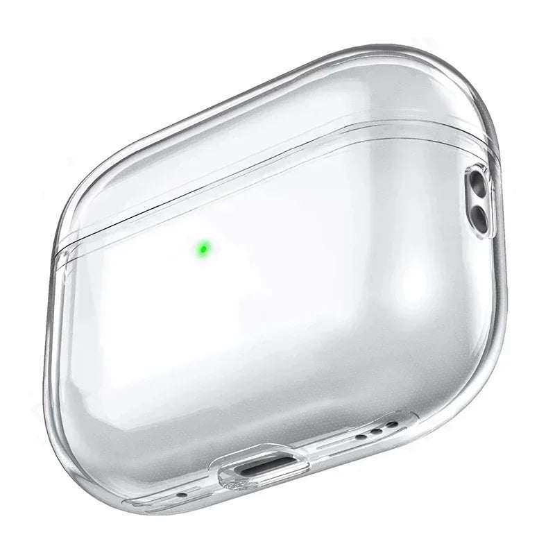 Transparent PC Earphone Case For AirPods 4 3 2 1 Pro 2 USB C Cover Hard Anti-fall Clear Headphone Coque For AirPods 4 4th Pro2 Zweitbild