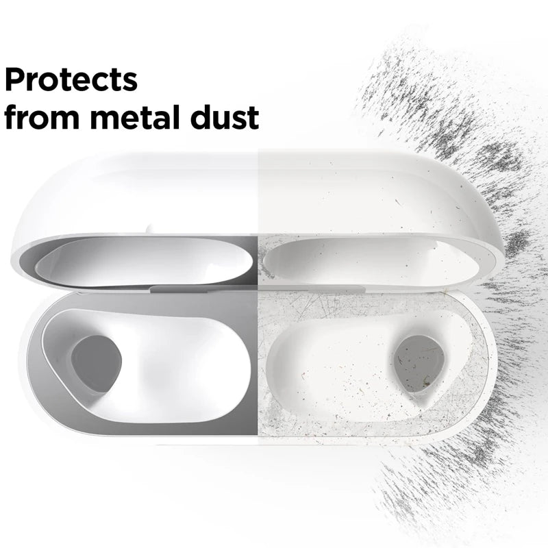 1-4Sets Metal Dustproof Sticker for Airpods Pro 3 Guard Ultra Thin Anti-Scratch Film Protector for Airpod Pro3 Case Accessories Zweitbild