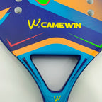 Camewin Beach-Tennisschläger 50% Carbon-Innenkern EVA-Schaum-Faser Mit Schutzhülle Hochwertiger Tennisschläger Neu 2024