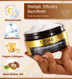 LKIAE Ultra Glutathione Kollagen Haut Leuchtende Körpercreme, 24-Stunden Intensive Feuchtigkeit, Aufhellend, Tiefenpflege & Glanz, 200ml
