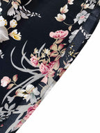 Women's Floral Print High Slit Thigh Halter Dress - Summer Sleeveless Sexy Bodycon Beach Party Clubwear