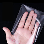 100 Stück OPP selbstklebende transparente Plastiktüte Kleidung Schmuck Verpackung Selbstklebende Keks-Bonbon-Verpackung Cellophan-Beutel