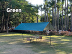Campingplane Wasserdichtes Zelt Touristenmarkise Schatten Gartenüberdachung Strandsonnenschutz Outdoor Ultraleichter Sonnenschutz Wandern Rucksackreisen