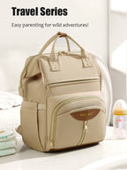 Mode Mama Rucksack Große Kapazität Wickeltasche Multifunktionale Reise Baby Tasche Mutterschaft Rucksack für Frauen Wasserdicht