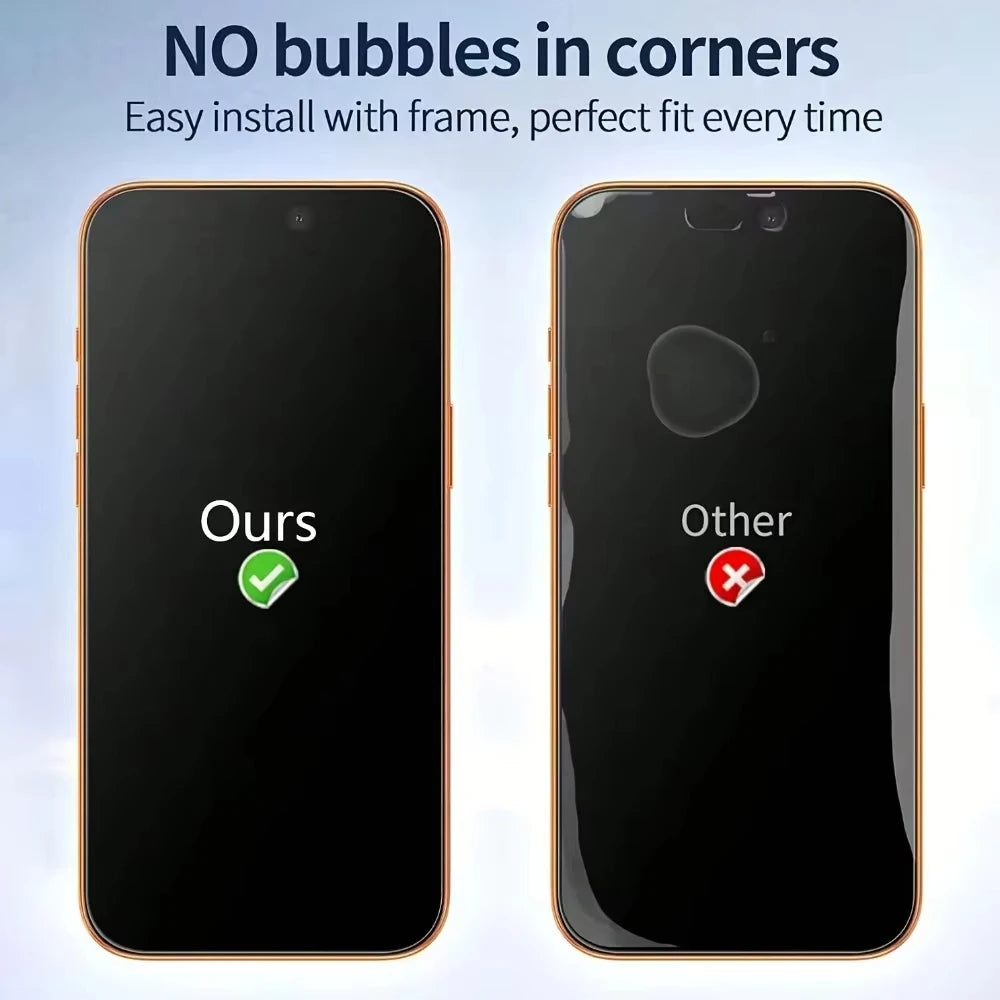 1-3 Stk. Matte Displayschutzfolie für iPhone 17 Pro Max 16 15 14 13 12 11 X XR XS Max 6 7 8 Plus SE Gehärtetes Glas Schutzfolie