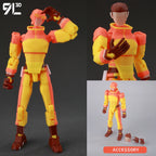 9L3D Gedruckte Deadpool Wolverine Batman Spider-Man Venom Actionfiguren Dummy13 Lucky13 T13 Anime Modell Spielzeug Sammlerstücke Geschenke
