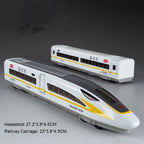 1:60 Maßstab FuXing Hochgeschwindigkeitszug Spielzeugauto Modell Sound Licht Fernbedienung Elektrische Simulation Zugmodelle Ornamente Geschenke
