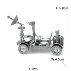 Weltraumforschung 3D Metallpuzzle Shuttle Hubble Weltraumteleskop Mars-Rover Modell Spielzeug für Kinder Kreatives Puzzle Geschenk Spielzeug