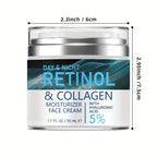 ENVISHA Retinol-Kollagen-Creme Gesichtspflege Anti-Aging-Falten Tiefenhydratation Feuchtigkeitsspendende Hautgesundheit Aufhellende Exfoliation