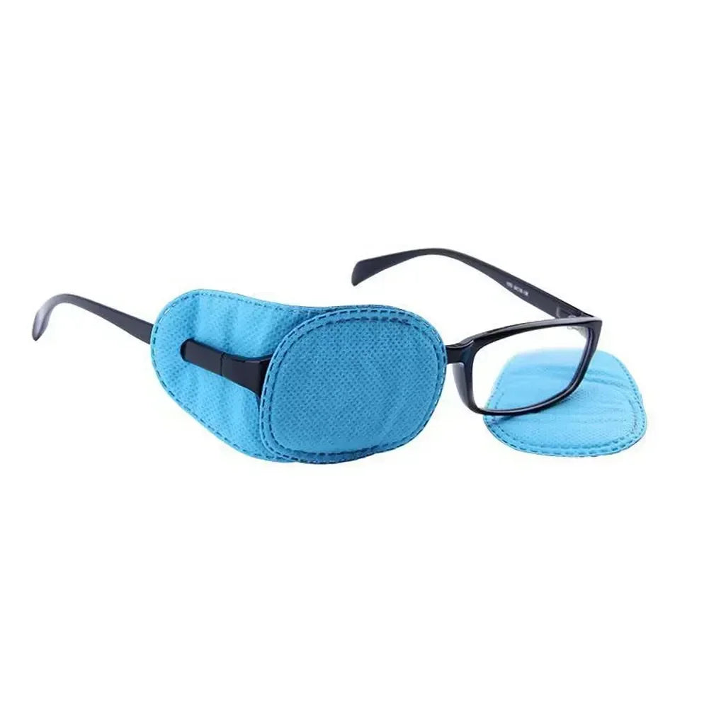 3 Pairs Single Eye Cover Patches for Kids Amblyopia Training Lazy Eye Correction Vision Therapy