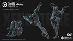 SHEIK MAINLAND 3MIN PROJECT A 3.75 Zoll super bewegliche humanoide Körper starke Attacke Alien Figur Bausatz Modell Spielzeug Sammlung Geschenk