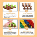 1 Stück Balancing Tree Spielzeug Digital Affenwaage Pädagogisches Zahlenbrettspiel Kinder Lernspielzeug Montessori Mathe Spielzeug