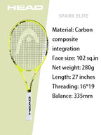 HEAD Carbon Composite Integration Tennisschläger für Anfänger Damen Herren Studenten Einzel-Trainingsschläger