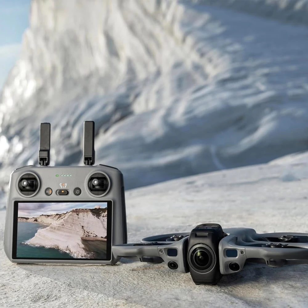 DJI Avata 360 Drohne 1-Zoll-Sensor 8K HDR Panorama Drohne 4K Einzelobjektivmodus 20km Reichweite 4G Verbesserte Übertragung FPV Quadcopter Avata 360