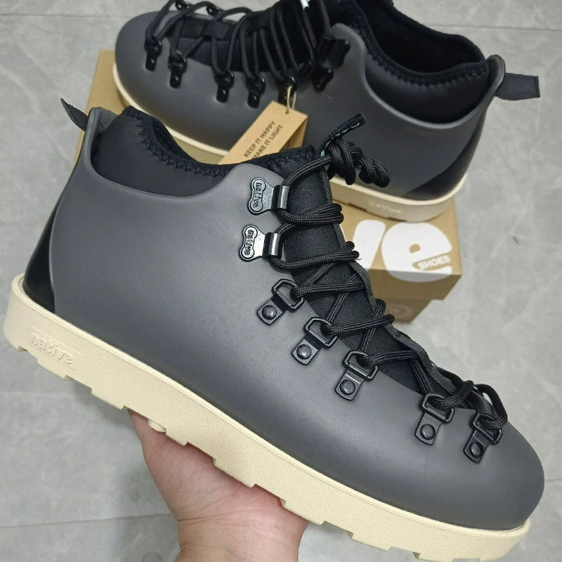 Autumn Hiking Shoe Men Women Luxury Brand Mountaineering Boots Unisex Good Quality Climbing Shoe Couples Anti-Slip Camping Shoes