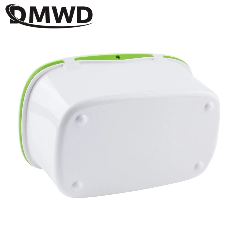 DMWD Home And Car Dual Use Wipes Heater Baby Wet Tissue Heating Box Facial Mask Heating Machine Towel Warmer 40℃ Constant Temp