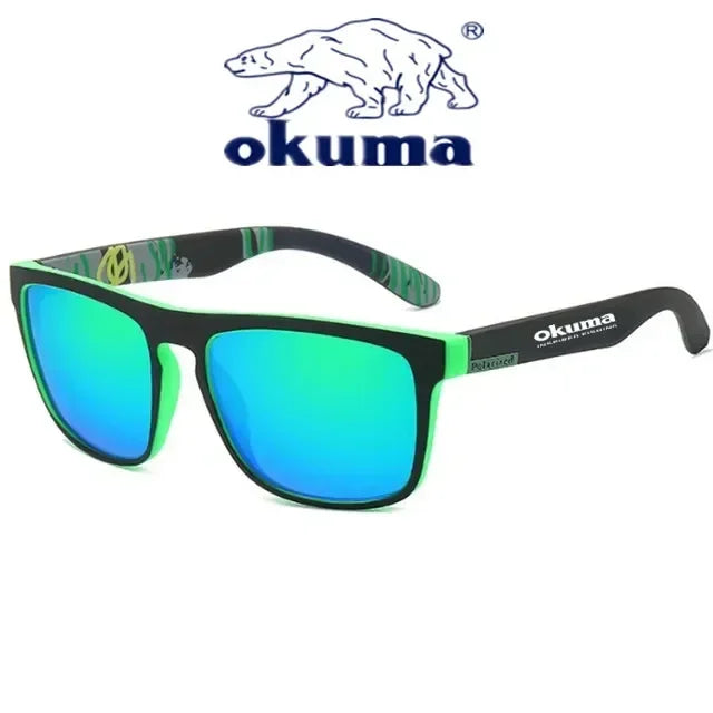 Okuma polarisierte Sonnenbrillen UV400 für Herren und Damen Outdoor-Jagd, Angeln, Autofahren, Radfahren, Sonnenbrillen, optionale Box