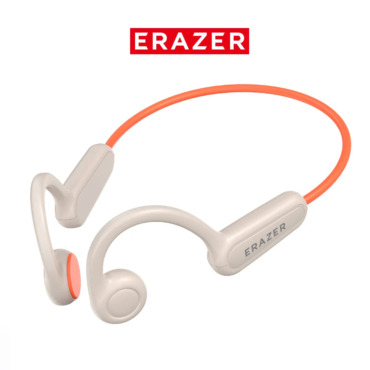 ERAZER XF22 Kopfhörer Bluetooth 5.4 Sport Wireless Kopfhörer Knochenschall-Headsets mit Mikrofon Nackenbügel-Kopfhörer