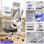 UVR Gaming Computer Stuhl Ergonomisches Design Möbel Feld Verstellbarer Drehstuhl Netz-Bürostuhl Heim- und Sportstuhl