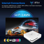Dual-system TV Game Box G7,G8 8K 3D, supports two players, 60000 classic retro arcade games, includes 2.4G wireless controllers.