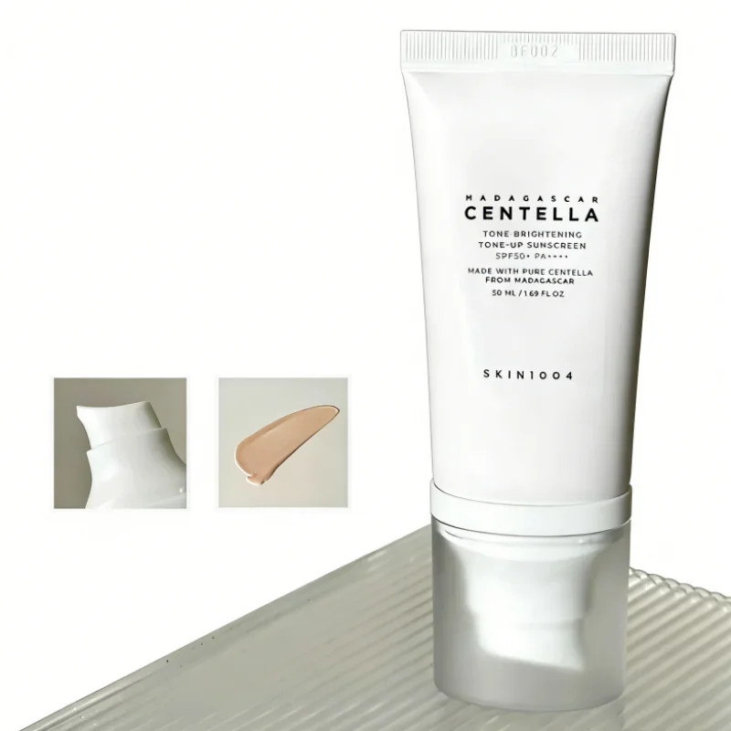 Koreanische Hautpflege Sonnencreme Serie, Centella Sonnen Serum Sonnencreme, Hyalu Cica Water Fit Air Sonnencreme ToneUp aufhellender Sonnenblock 50ml