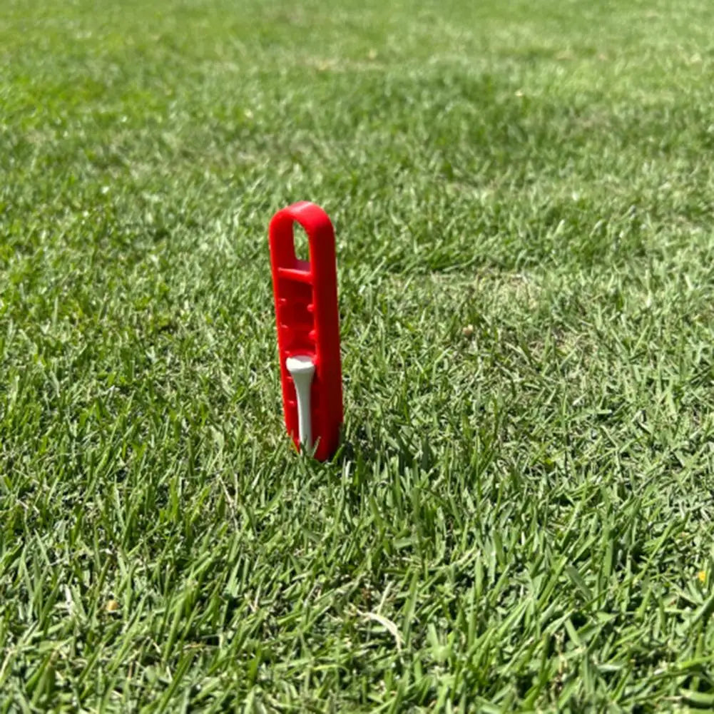 Golf Tee Elevator 3D Gedruckter Golf Tee Höhenmesser Tragbarer Tee Höhenversteller Präzise Platzierung bei 20-70mm Geschenk für Golfer