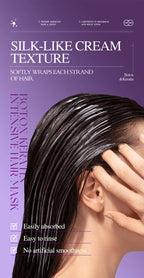 Magische Keratin Haarmaske 5 Sekunden Reparatur Beschädigtes Frizziges Haar Weich Glatt Glänzend Nährende Tiefenwirksame Feuchtigkeit Haarpflegeprodukt