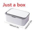 Tragbarer Baby-Feuchttücherwärmer Thermischer USB-Lade-Wickeltuchspender Warmer Wickeltuchwärmer Heizbox für Zuhause