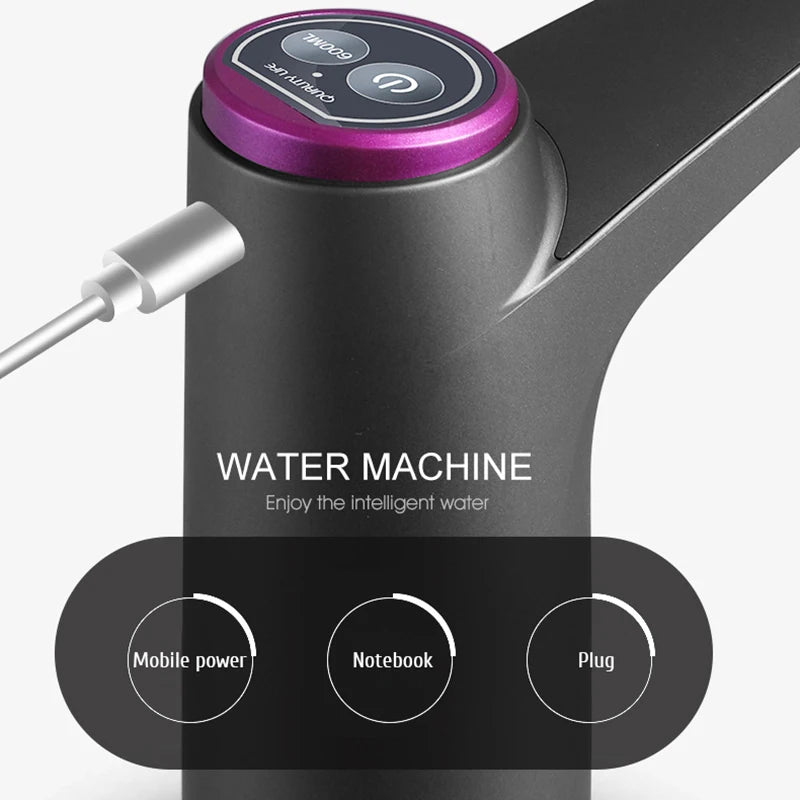 Automatischer elektrischer Wasserspender Intelligente Wasserpumpe Wasser Mini-Fasswasser Elektrische Pumpe Flaschenschalter Behandlungsgeräte