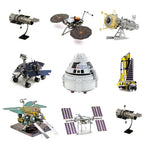 Weltraumforschung 3D Metallpuzzle Shuttle Hubble Weltraumteleskop Mars-Rover Modell Spielzeug für Kinder Kreatives Puzzle Geschenk Spielzeug