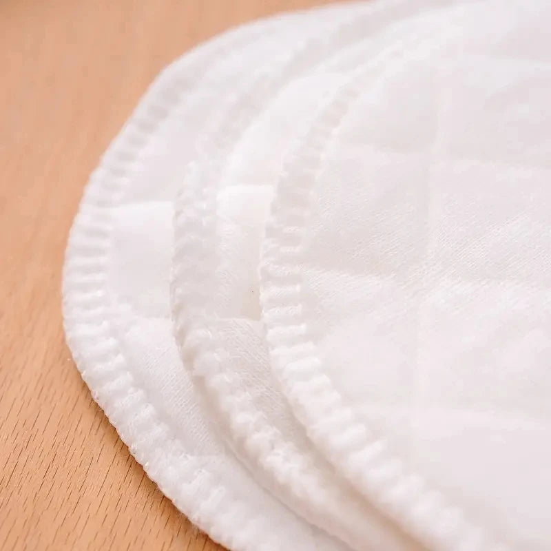 10 Stück weiche Baumwoll-Stilleinlagen, waschbar, saugfähig, wiederverwendbar, Auslaufschutz, Postpartum-Stillen