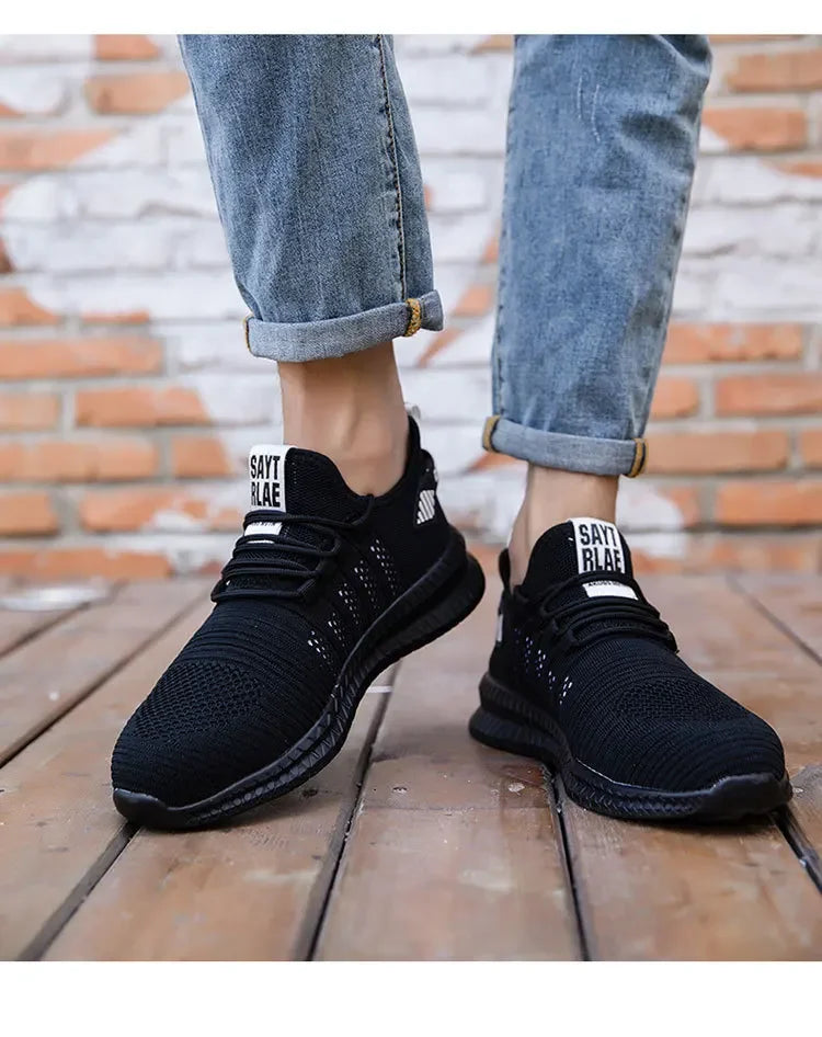 Arbeitssicherheitsschuhe Sommer Atmungsaktiv Herren Air Cushion Arbeitsschutzschuhe Anti-Durchstich Arbeitsschuhe Herren Stahlkappenschuhe