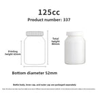 Neue HDPE 200ml 90 Kapseln DHA Vitamin Tabletten Hochseefischöl Kapseln Lebensmittelqualität Nahrungsergänzungsmittel Flasche