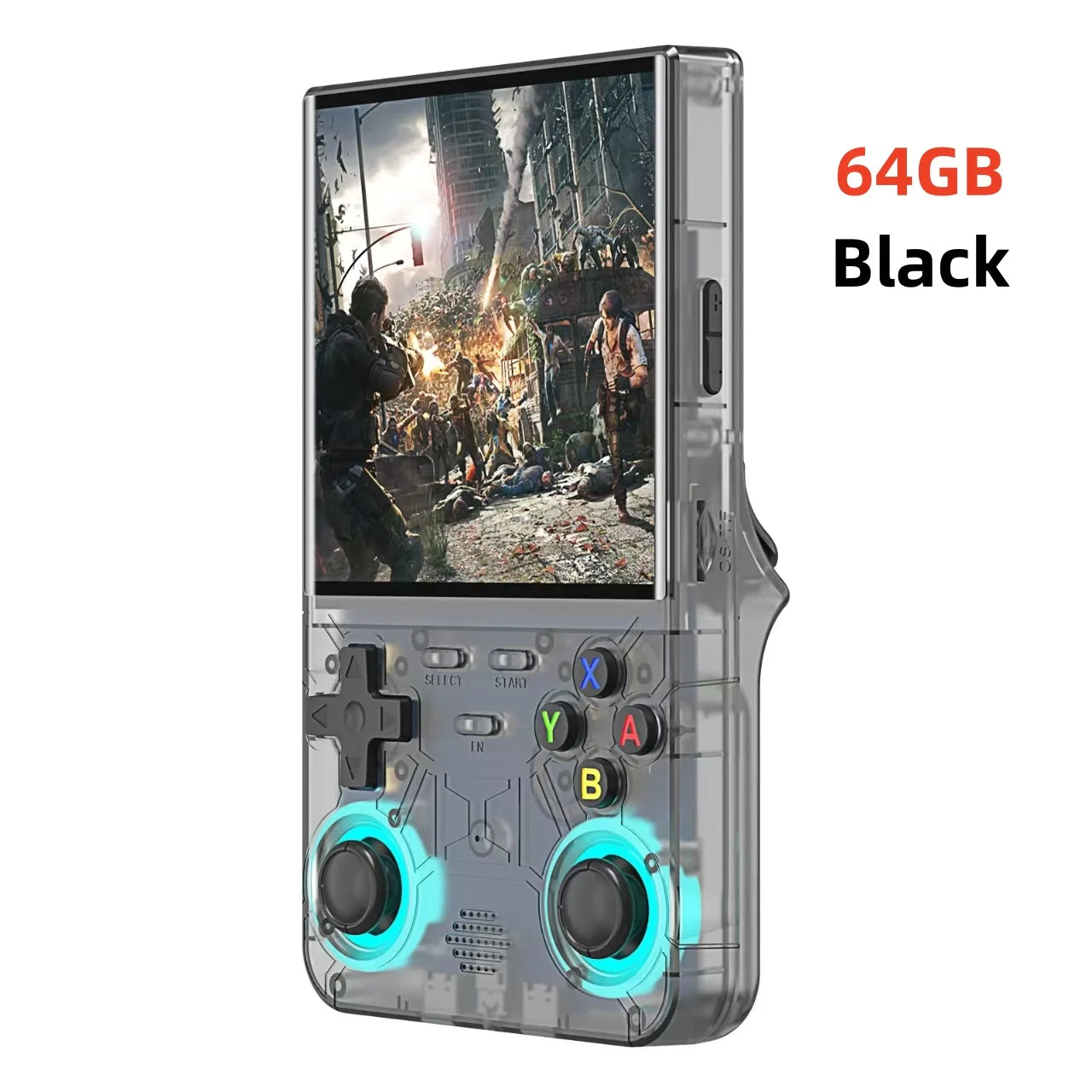R36 Ultra Handheld WIFI Game Player 4 Zoll IPS-Bildschirm Open Source Retro Video Player 64G/128G Speicher bis zu 20000+ Spiele