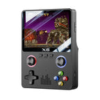 Retro Handheld-Spielkonsole 3,5 Zoll IPS-Bildschirm Dual 3D Joystick 11 Simulatoren GBA Videospiel-Player 10000+ Spiele als Geschenk für Kinder