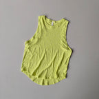 Neue ärmellose Pilates-Sportbluse für Damen, sommerliche, dünne Weste, Fitness, schnelltrocknende, ärmellose Yoga-Shirts, Oberteil, lockerer Anzug