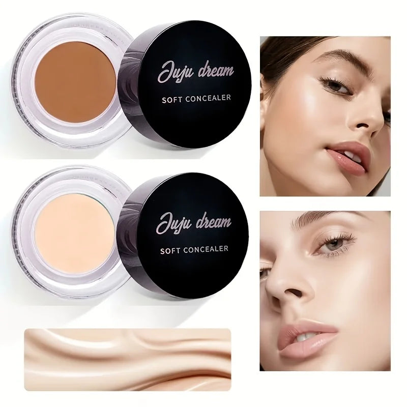 Full Coverage Waterproof Concealer – Hides Tattoos, Scars & Blemishes, Natural Matte Foundation for All Skin Tones, Long-Lasting