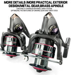 1.8-3.6m Kohlefaser Angelrute und Rollen-Set, superharte Teleskop-Angelrute, Spinnrollen-Set, max. Widerstand 3-8kg Pesca