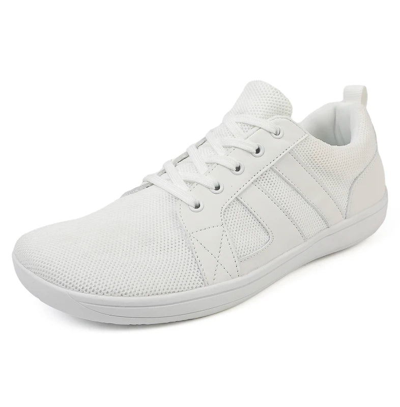 FANCYLEE Klassische Damen GAT Barfuß-Sneaker Retro Wildleder Minimalistische Walkingschuhe Weite Passform Zero Drop Freizeitschuhe Größe 36-41