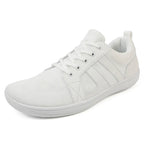 FANCYLEE Klassische Damen GAT Barfuß-Sneaker Retro Wildleder Minimalistische Walkingschuhe Weite Passform Zero Drop Freizeitschuhe Größe 36-41